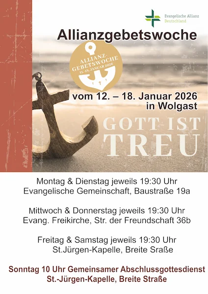 Vorschau zum verlinkten PDF-Flyer für die Allianzgebetswoche 2026